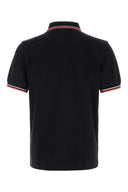 Fred Perry Black Piquet Polo Shirt