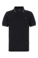 Fred Perry Midnight Blue Piquet Polo Shirt