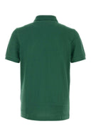 Fred Perry Green Piquet Polo Shirt