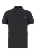 Fred Perry Graphite Piquet Polo Shirt