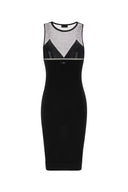 Elisabetta Franchi Abito Longuette In Maglia