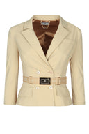 Elisabetta Franchi 블레이저 콘 Cintura