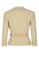 Elisabetta Franchi 블레이저 콘 Cintura