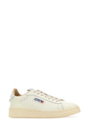 Autry Ivory Leather Dallas Sneakers
