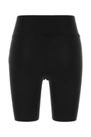 Autry Black Stretch Polyester Shorts