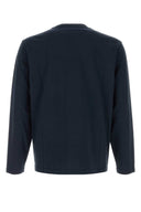 Autry Dark Blue Cotton T Shirt