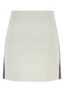 Autry White Knit Mini Skirt