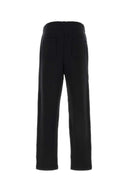 Autry Black Cotton Joggers