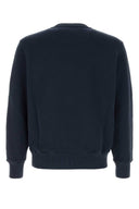 Autry Navy Blue Cotton Sweatshirt