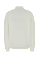 Autry White Cotton Polo Shirt