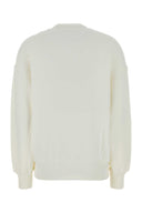 Autry White Cotton Sweatshirt