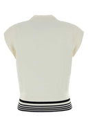 Autry White Knit Vest