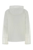Autry White Nylon Windbreaker