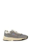 Autry Grey Suede Hyperway Sneakers