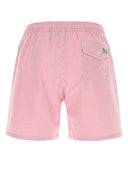 Polo Ralph Lauren Embroidered Stretch Cotton Blend Swimming Shorts
