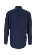 Polo Ralph Lauren Navy Blue Linen Shirt
