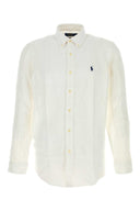 Polo Ralph Lauren White Linen Shirt