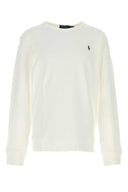 Polo Ralph Lauren White Cotton Bled Sweatshirt