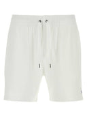 Polo Ralph Lauren Bermudashorts i vit frottétyg