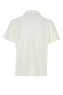 Polo Ralph Lauren White Terry Fabric Polo Shirt