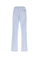 Pantaloni del pigiama in popeline ricamato Dolce & Gabbana