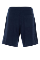Dolce & Gabbana Bermuda in misto cotone blu navy