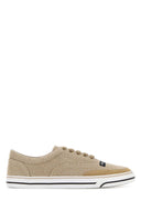 Scarpe da ginnastica Dg Sailing in tela biscotto di Dolce & Gabbana