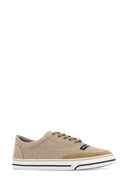 Scarpe da ginnastica Dg Sailing in tela biscotto di Dolce & Gabbana