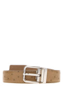 Cintura reversibile in pelle color cammello Dolce & Gabbana
