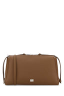 Borsa Vittoria in pelle color cammello Dolce & Gabbana