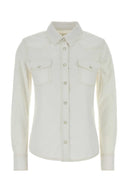 Frame White Denim Shirt