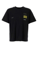 Mm6 Maison Margiela Black Cotton T Shirt