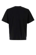 Mm6 Maison Margiela Black Cotton T Shirt