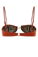 Reina Olga Coral Stretch Nylon Hammond 2.0 Bikini Top