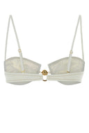Reina Olga White Stretch Jersey Hammond 2.0 Bikini Top