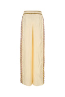 Zimmermann Cream Twill Luna Wide Leg Pant