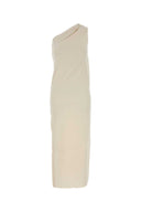 Uma Wang Elfenbeinfarbenes Apsis-Kleid aus Stretch-Canvas