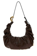 Diesel Brown Synthetic Leather Grab D Shoulder Bag