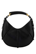 Saint Laurent Black Leather Small Mombasa Shoulder Bag