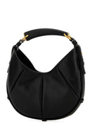 Saint Laurent Black Leather Small Mombasa Shoulder Bag