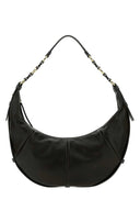 Saint Laurent Black Leather Saharienne Shopping Bag