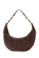 Saint Laurent Brown Leather Saharienne Shopping Bag