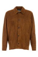 Saint Laurent Caramel Suede Jacket