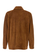 Saint Laurent Caramel Suede Jacket