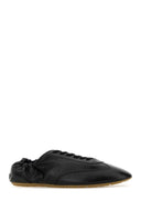 Saint Laurent Black Leather Lewis Sneakers