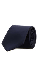 Saint Laurent Midnight Blue Satin Tie