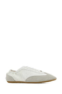 Saint Laurent White Leather Lewis Sneakers