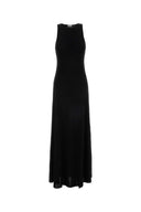 Saint Laurent Black Viscose Blend Dress