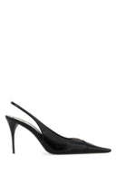 Saint Laurent Black Leather Babylone 90 Pumps