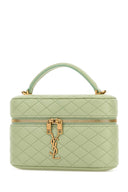 Saint Laurent Pastel Green Nappa Leather Vanity Gaby Handbag
